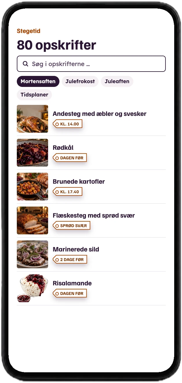 80 opskrifter
