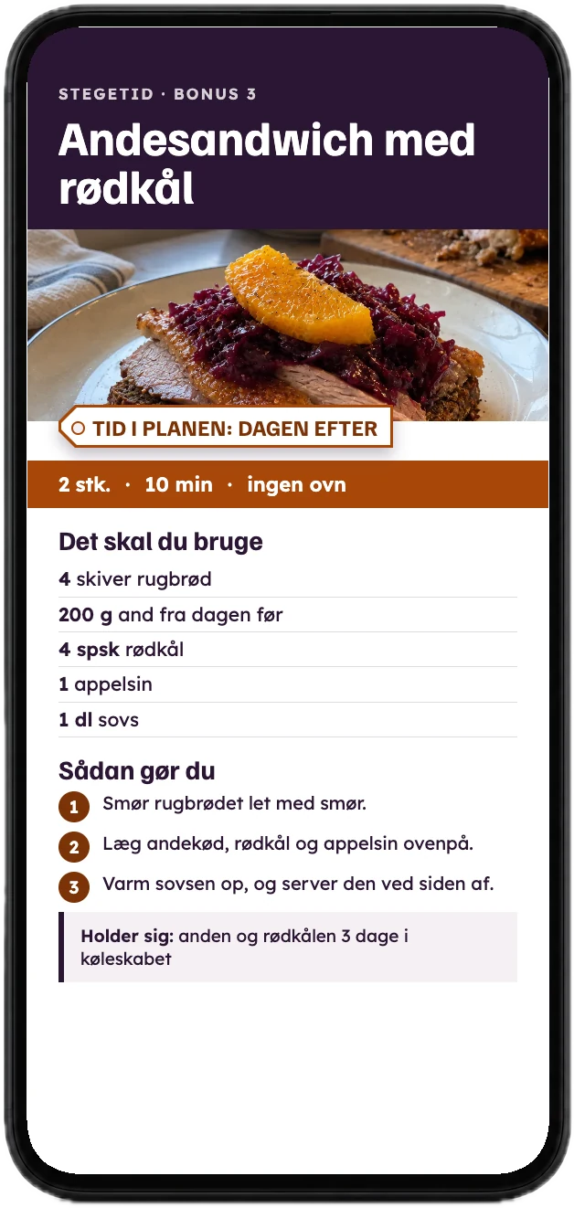 Dagen efter – sådan bruger du resterne